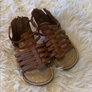 Wonder nation gladiator toddler sandals size 4